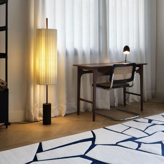 Texture detail of hand-tufted Crack designer carpet - Kaleen Vibe