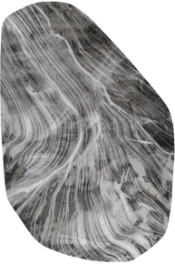 Modern Speckled Pebbles Irregular Rug for Living Room Decor - Kaleen Vibe