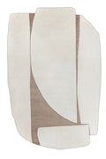 Decorative pillow with abstract design on a white background