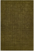 A rectangular textured surface with a grid of small square tiles in an olive green and brown colorway, shown against a plain white background.