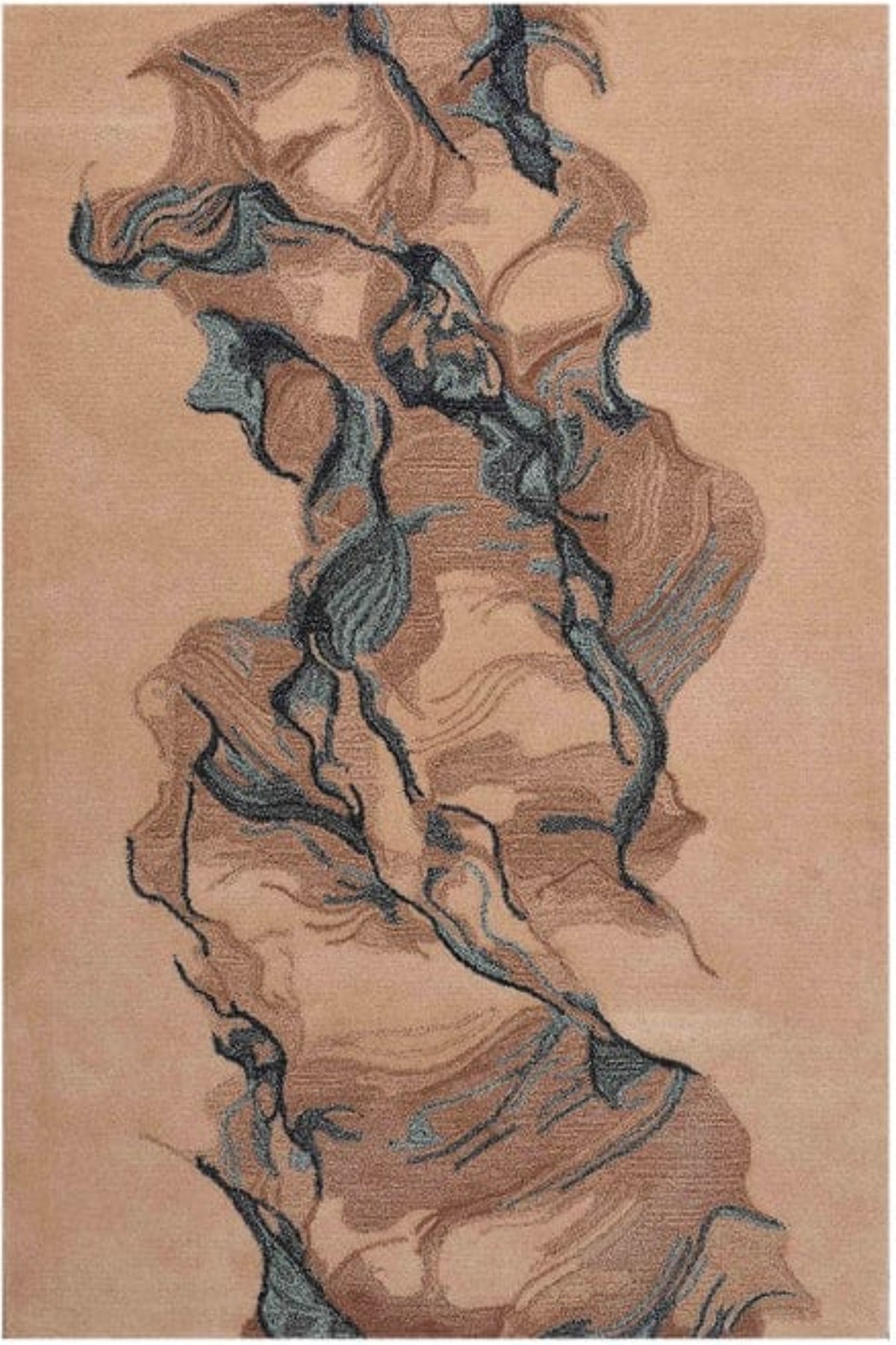 best abstract rug for living room | kaleenvibe