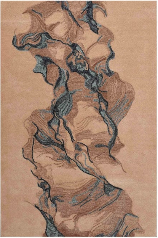 best abstract rug for living room | kaleenvibe
