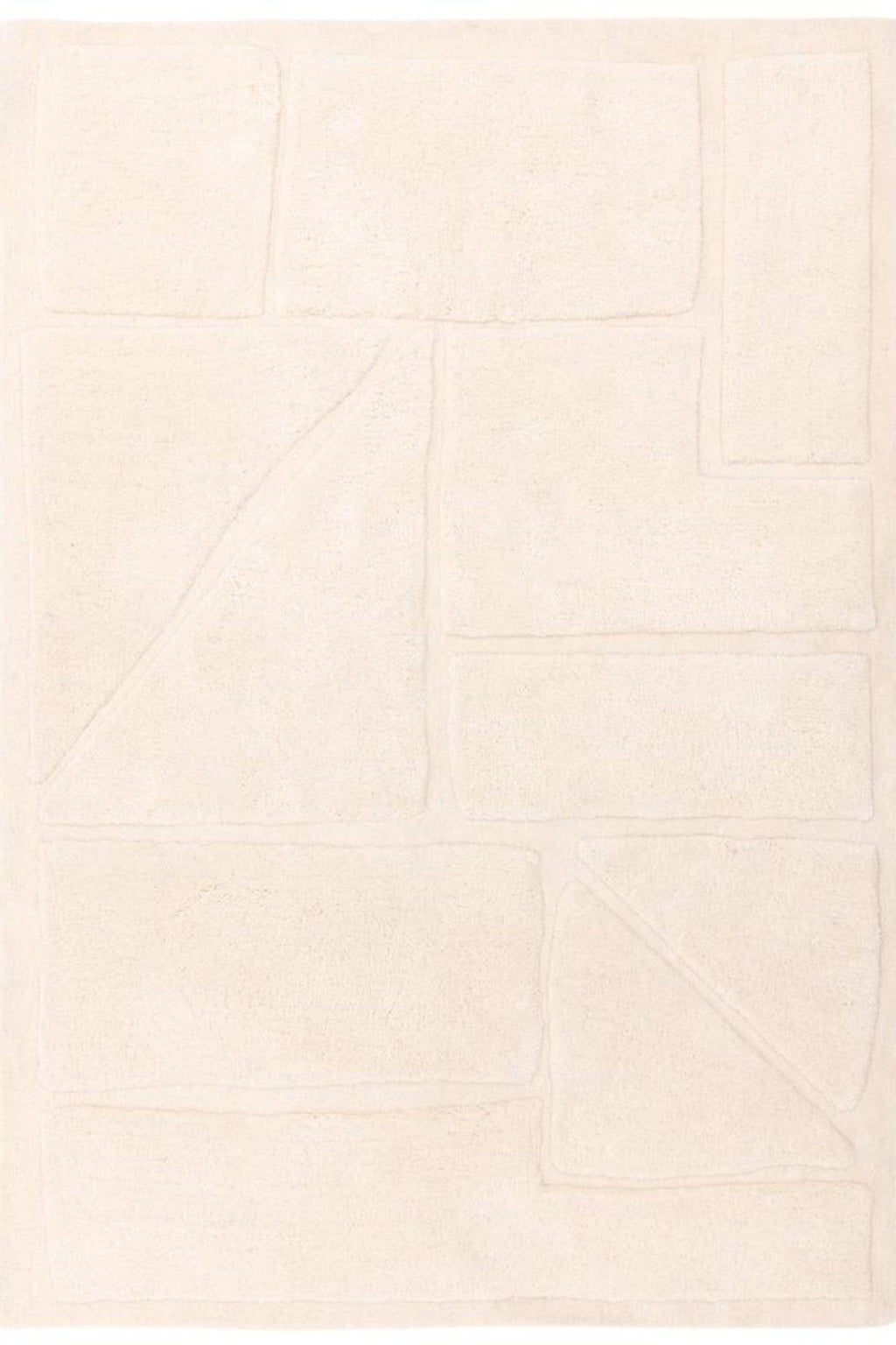 Beige quilt on a white background | kaleenvibe