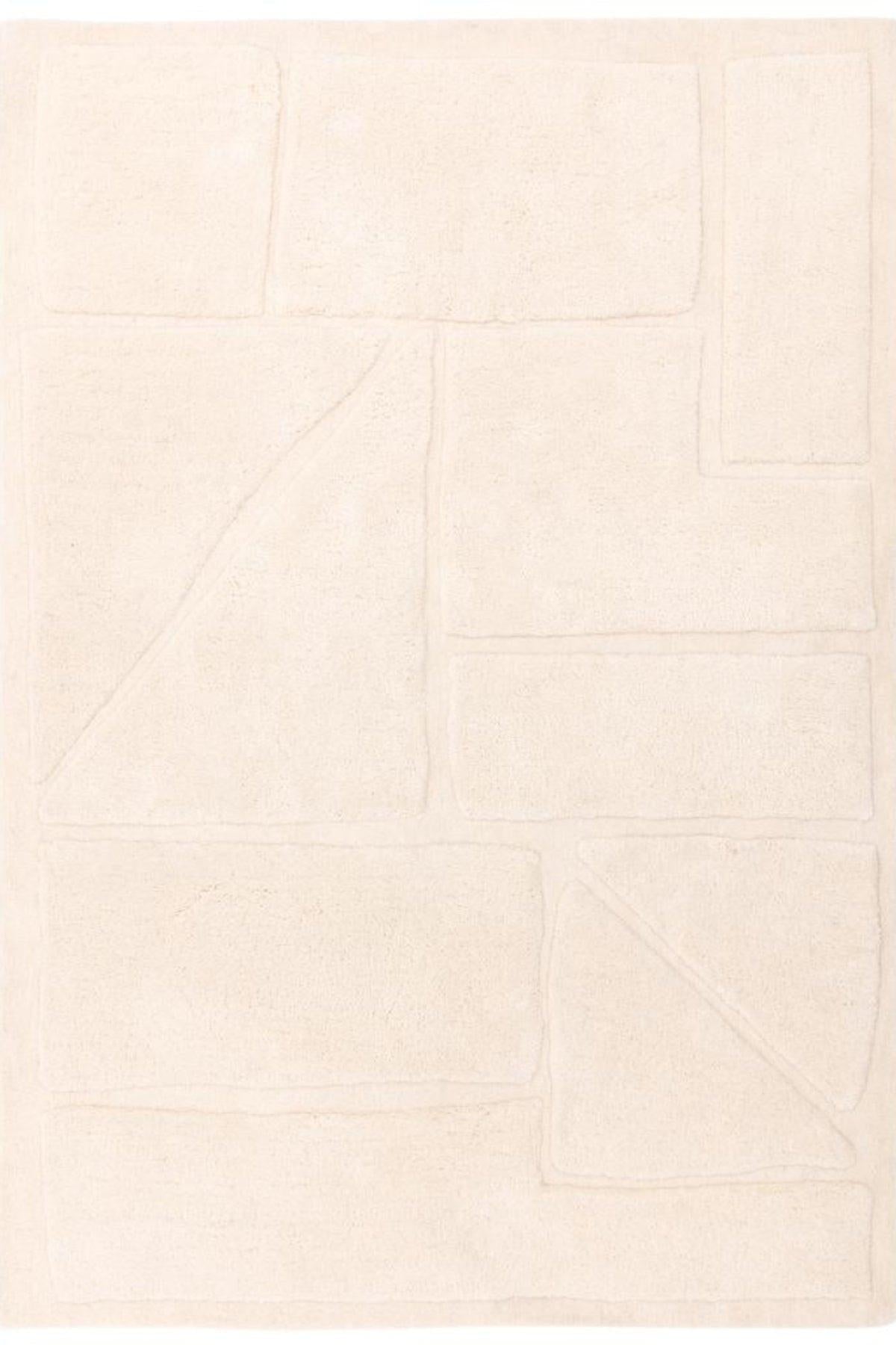 Beige quilt on a white background | kaleenvibe