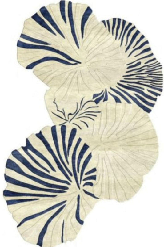 unshapped and irregular rug | kaleen Vibe