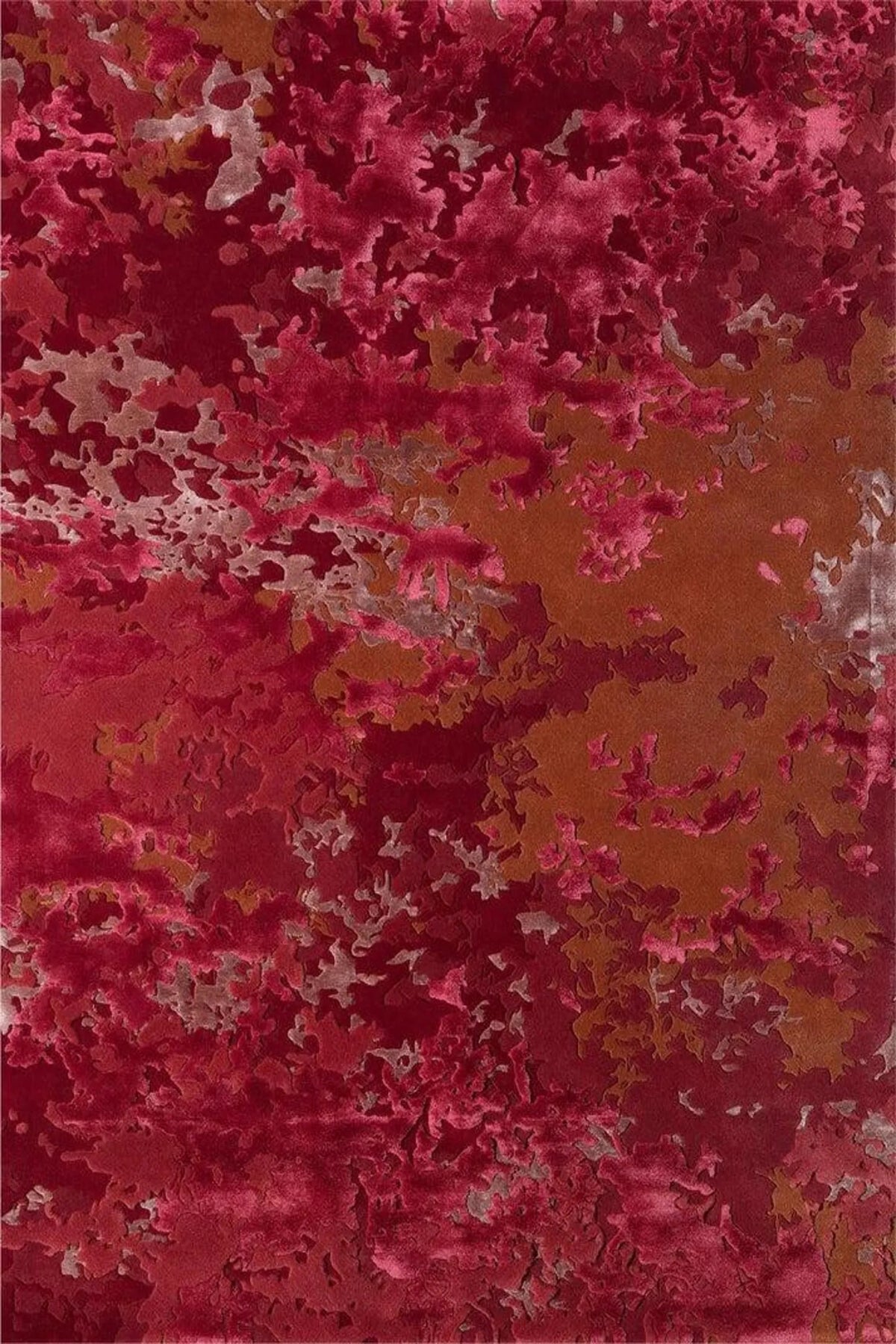 kaleenvibe red vine Modern Carpet